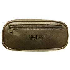 Mac Baren Black Leather Pipe/Tobacco Case