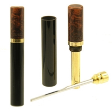 Tsuge Briar & Acrylic Three Piece Tamper