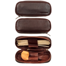 Gloredo Brown 2 Slot Pipe Bag