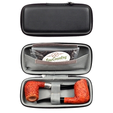 Black Vinyl 2 Pipe Case