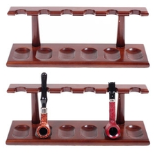 Cherry 6 Pipe Stand