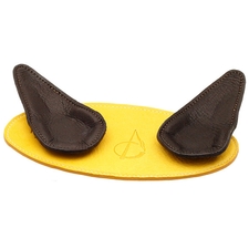 Claudio Albieri 2 Pipe Leather Magnetic Stand Yellow/Black