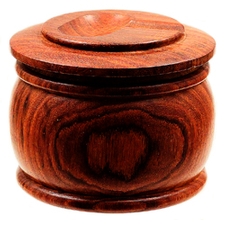 Wooden Tobacco Jar