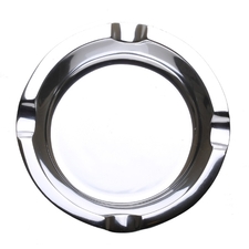 8" Plain Pewter Ashtray