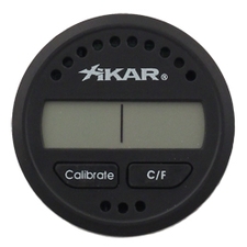 Xikar Round Digital Hygrometer Thermometer