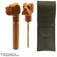 Ardor Carved St. Bernard Briar Tamper