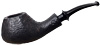 Kaga Sandblasted Bent Brandy