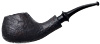 Kaga Sandblasted Bent Brandy