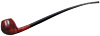 Partially Rusticated Bent Apple Churchwarden