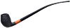 Sandblasted Bent Egg Churchwarden