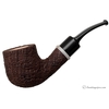 Sandblasted Bent Bent Billiard with Faux Horn