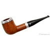 Peterson "Dublin" with Sterling Silver Rim Cap and Band (107) (9mm) (Fishtail) (2001) (Unsmoked)