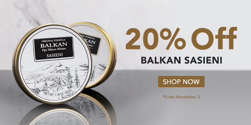 20% Off Balkan Sasieni