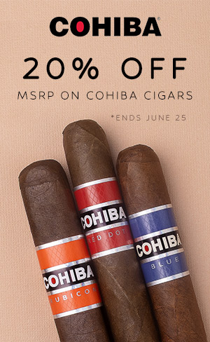 20% Off Cohiba Cigars