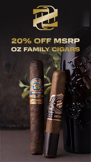 Oz Family Cigars | Enjoy 20% Off MSRP