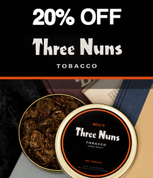 20% Off Three Nuns Pipe Tobacco