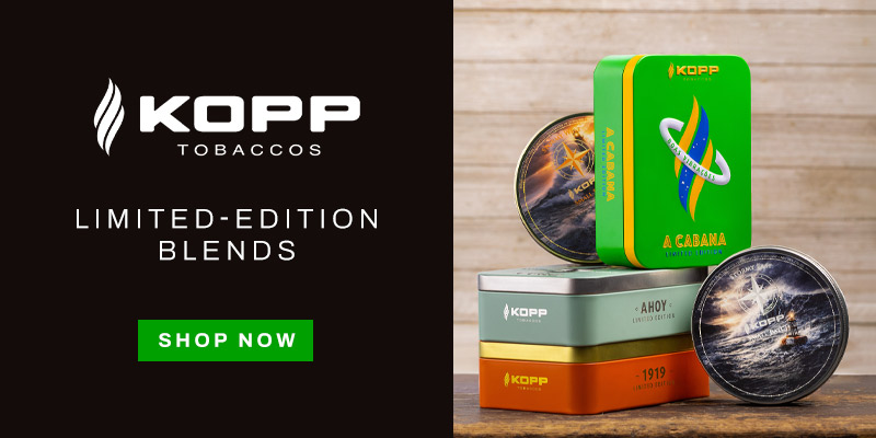 New Kopp Pipe Tobaccos | Five Limited-Edition Blends