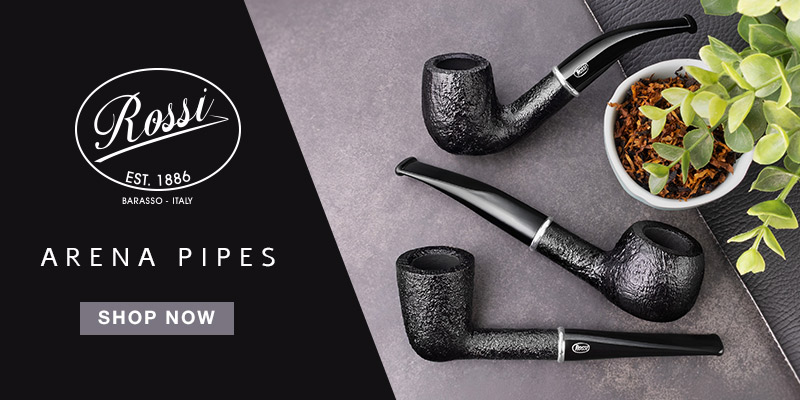 Rossi Arena Pipes | Rugged & Refined Sandblasts