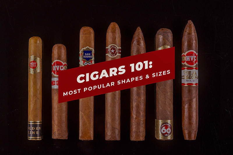 Cigars 101: Popular Shapes and Sizes