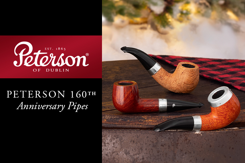 All Pipes Considered: Peterson 160th Anniversary Pipes 