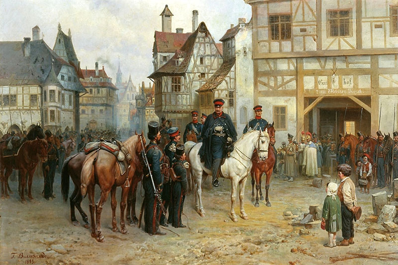 Pipe Smoking Field Marshal Gebhard von Blücher | Daily Reader