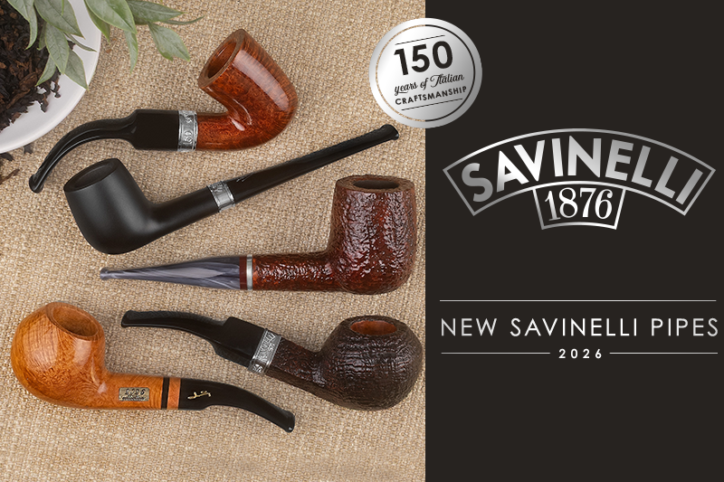 All Pipes Considered: New Savinelli Pipes For 2026 | Daily Reader