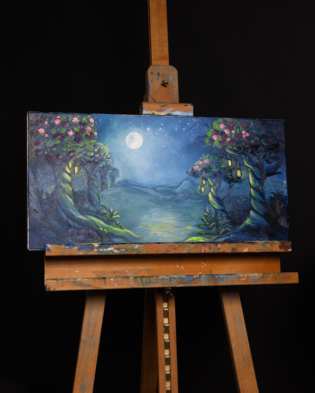 Midnight Orchard original painting | Daily Reader