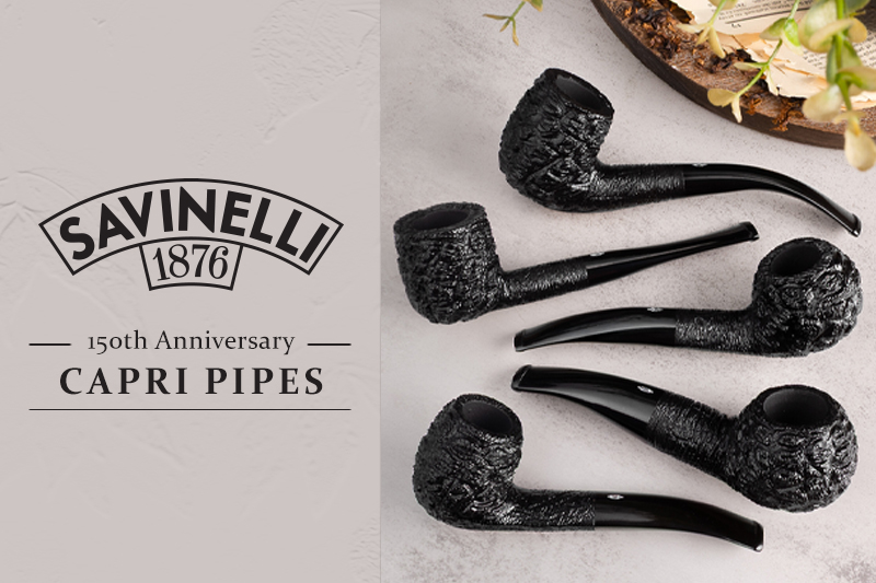 All Pipes Considered - Savinelli 150th Anniversary Capri Pipes 