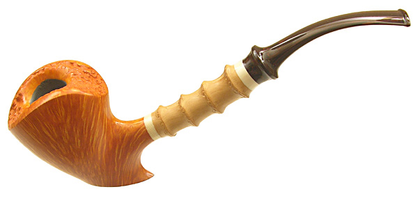 Hiroyuki Tokutomi Sitter Dublin with Boxwood Faux-Bamboo Shank (One Snail) | Daily Reader