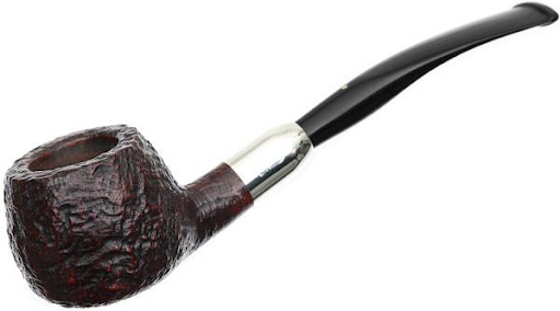 Savinelli Punto Oro sandblasted with a silver army mount (313) | Daily Reader