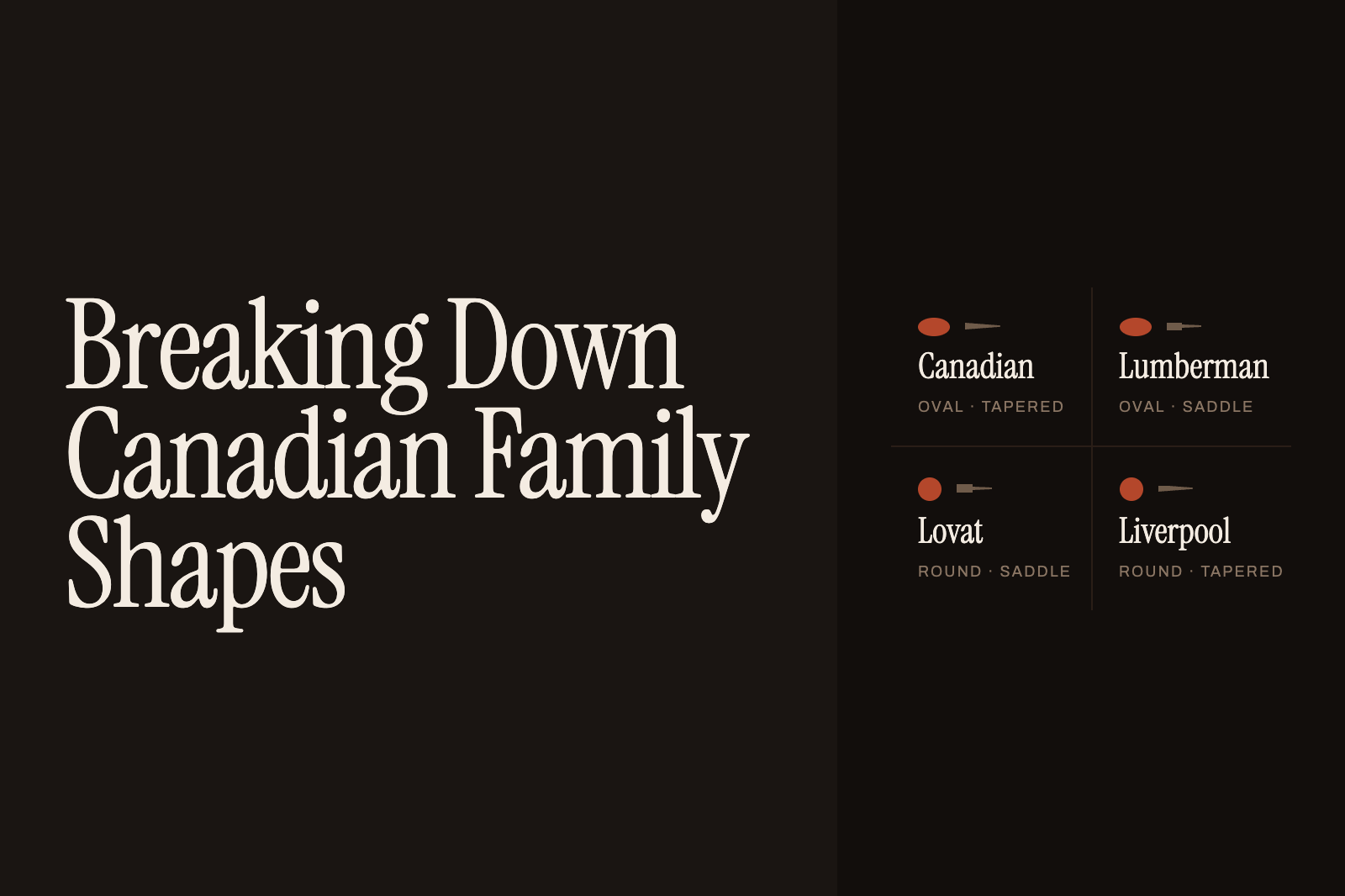 Breaking Down Canadian Family Shapes 