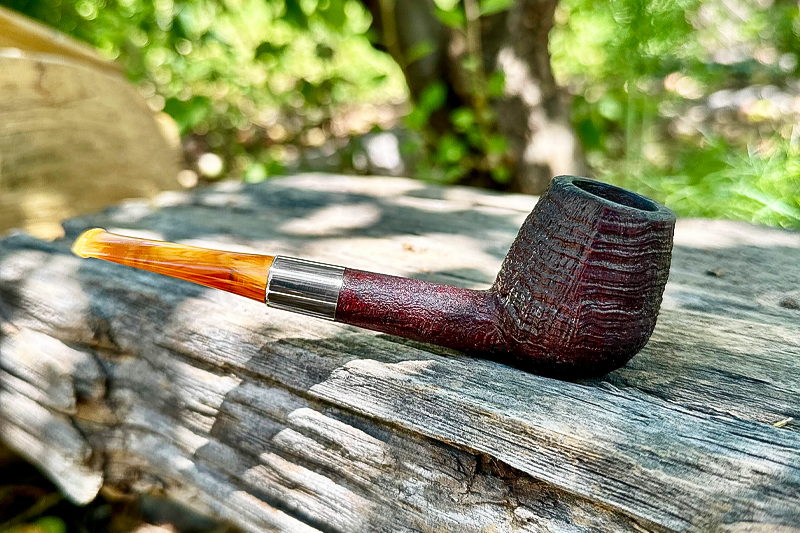 Abe Herbaugh Sandblasted Liverpool with Silver and Bakelite | Daily Reader