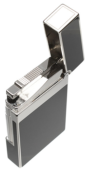 Lighters S.T. Dupont Lighter - Ligne 2 Palladium Black Lacquer