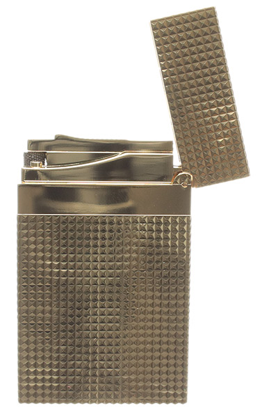 Lighters S.T. Dupont Lighter - Ligne 2 Diamond Head Yellow Gold