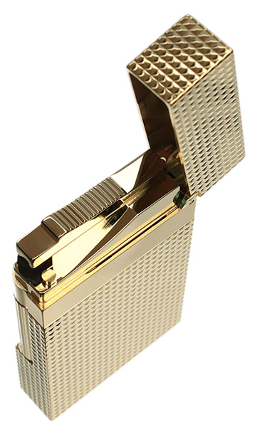 Lighters S.T. Dupont Lighter - Ligne 2 Diamond Head Yellow Gold