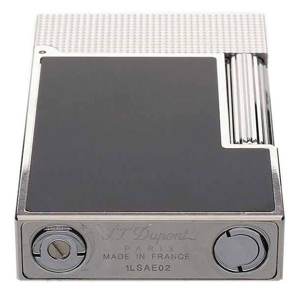 Lighters S.T. Dupont Lighter - Ligne 2 Matte Black Lacquer and Palladium