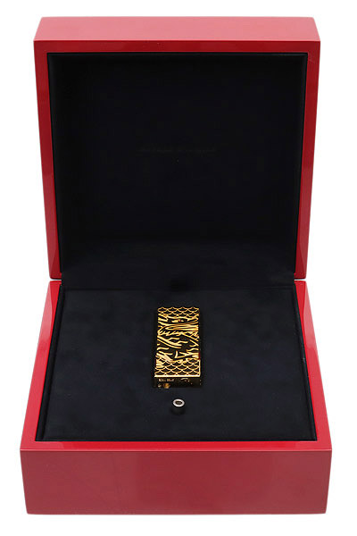 Lighters Dunhill Pipe Lighter - Rollagas Dragon Gold Plate