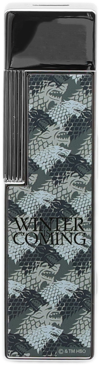 Lighters S.T. Dupont Lighter - Twiggy Game of Thrones Stark Chrome