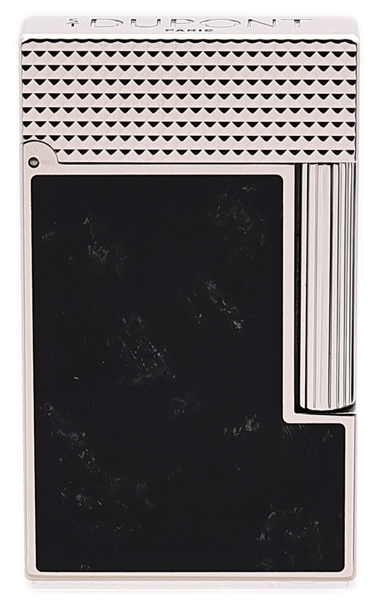 Lighters S.T. Dupont Lighter - Ligne 2 Cling Black/Palladium