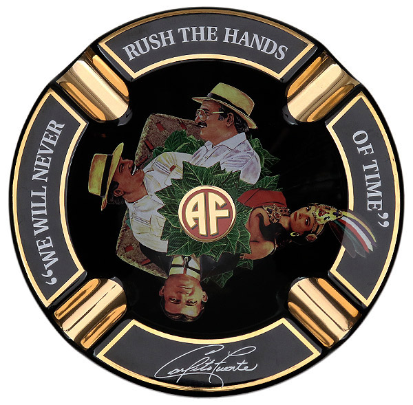 Ashtrays Arturo Fuente Cigar Ashtray - Journey Through Time Black