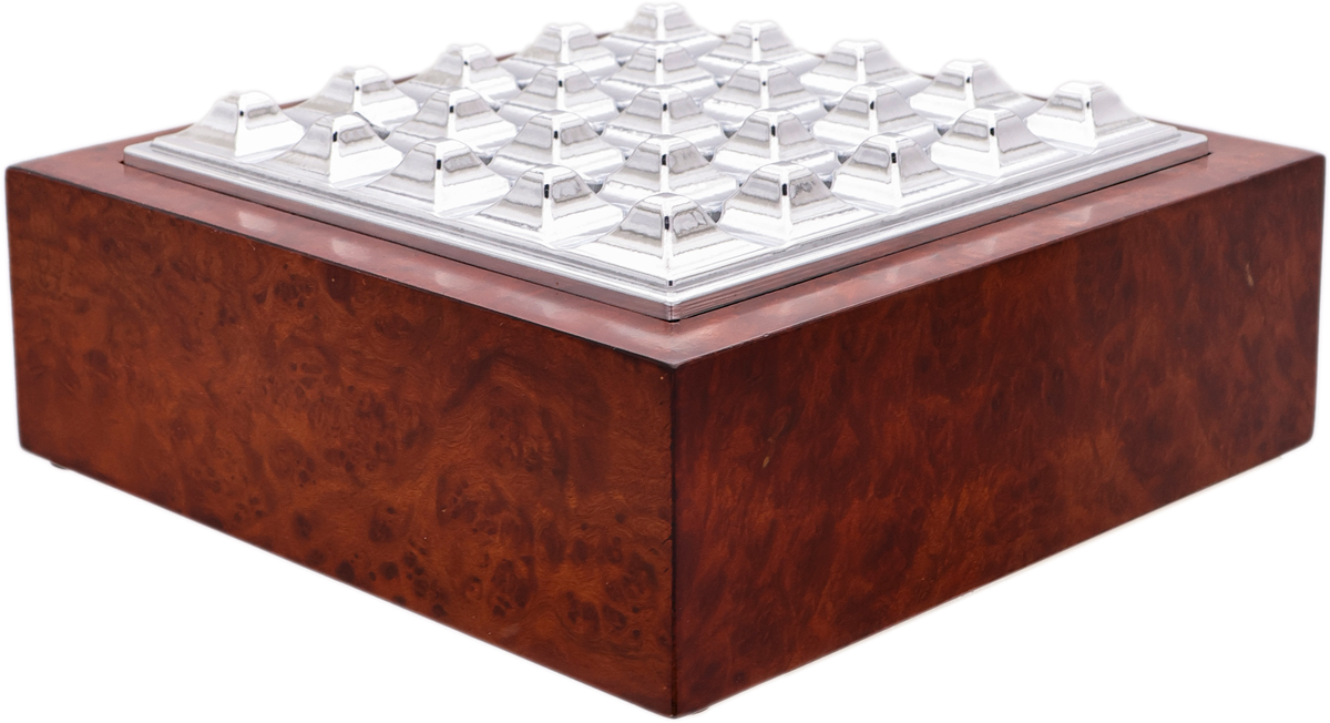 Ashtrays Ferio Tego Ashtray - Ancora Executive Elm Burl