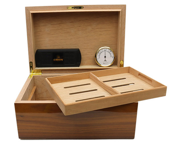 Cigar Accessories Savoy Rosewood Large Humidor