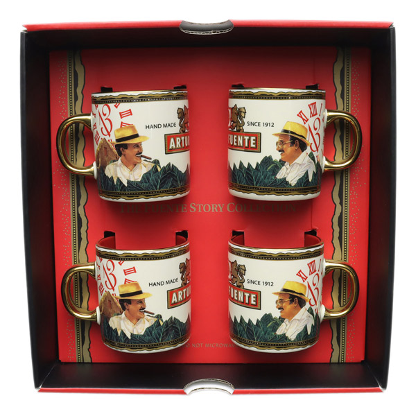 Gifts Arturo Fuente Hands of Time Espresso Cups (Set of 4)