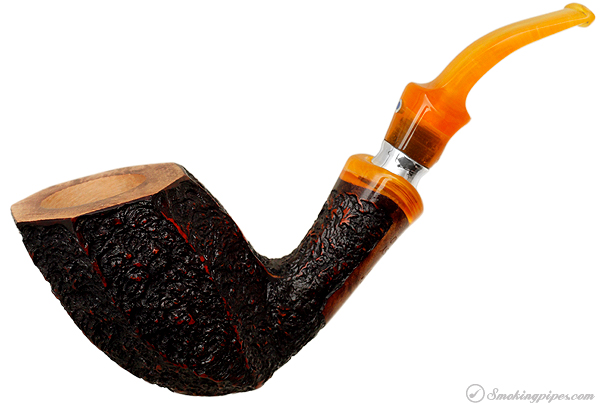 Ardor Urano Fantasy Paneled Bent Acorn with Silver