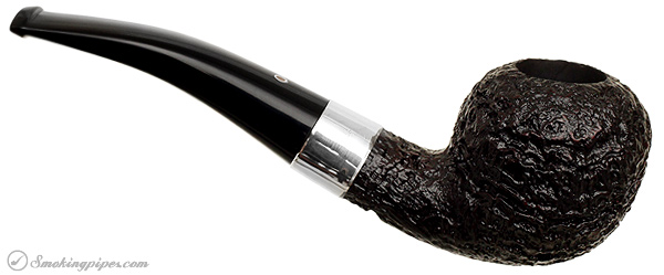 Ashton Pebble Grain Bent Rhodesian with Silver (XXX)
