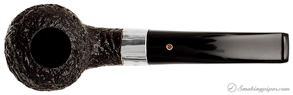 Ashton Pebble Grain Bent Rhodesian with Silver (XXX)
