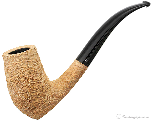 Becker Sandblasted Strawberry Wood Bent Stack (Four Clubs)