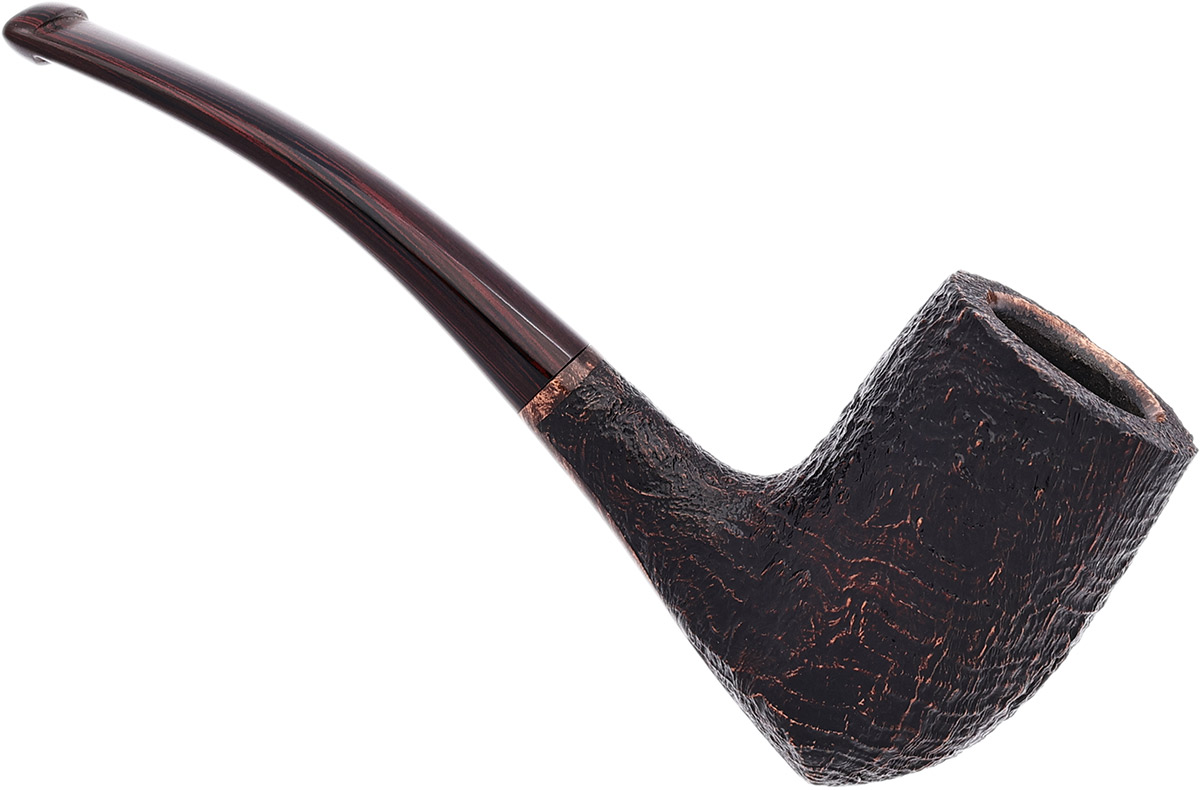 Becker Sandblasted Bent Billiard (Two Clubs) (2022)