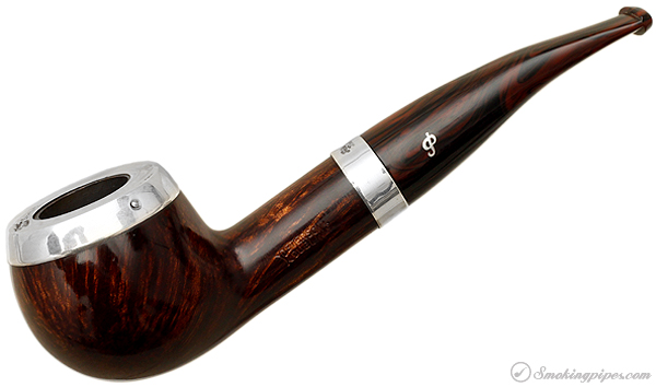 Peterson Dublin Silver Cap (408) Fishtail