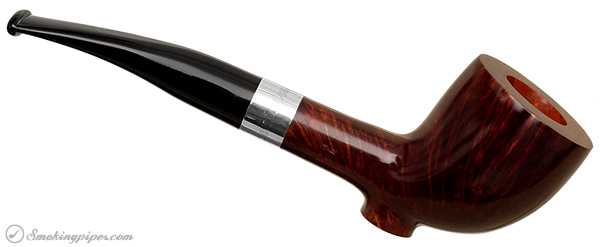 Savinelli 135th Anniversary Smooth Chestnut Cutty with Pipe Stand (6mm)